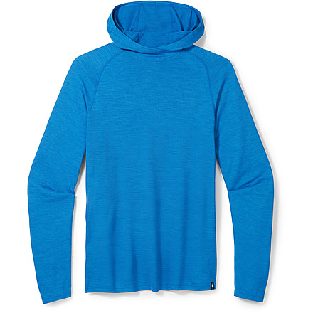 Smartwool Merino Sport Hoodie - Mens, J96 Laguna Blue, Small, SW016556J96S