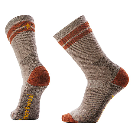 Smartwool Mountaineer Maximum Cushion Tall Crew Socks - Mens, Fossil, Medium, SW002890880100M000