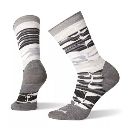 Smartwool Non-Binding Pressure Free Palm Crew Socks - Womens, Medium Gray, Large, SW003943052-L