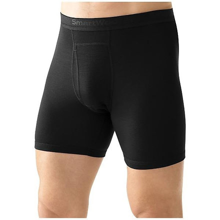 Smartwool NTS 150 Boxer Brief - Men's, Black, Extra Large, SW0SN701001XL