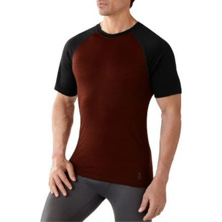 Smartwool NTS Micro 150 Combo Tee - Mens, Cinnamon, Small, SW0SN703295S