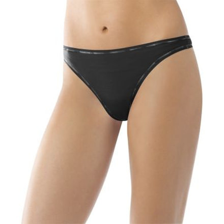 Smartwool NTS Micro 150 Thong - Womens, Black, Extra Small, SW0SN463001XS