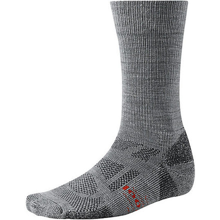 Smartwool Outdoor Sport Light Crew Sock - Men's-Light Gray-Large