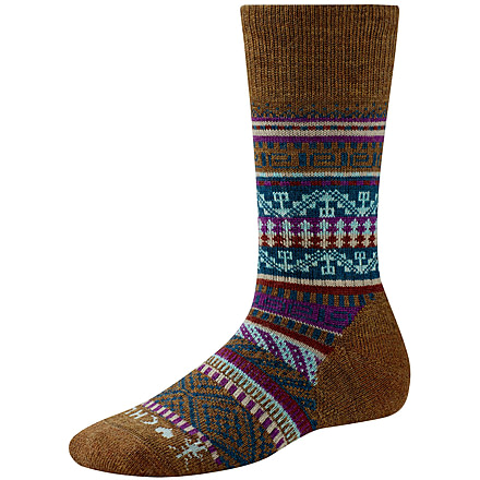 Pasto Medium Crew Sock - Womens-Caramel Heather-Medium