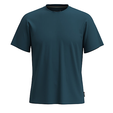 Smartwool Perfect Crew Short Sleeve Tee - Mens, Twilight Blue, 2XL, SW002297G741XXL000
