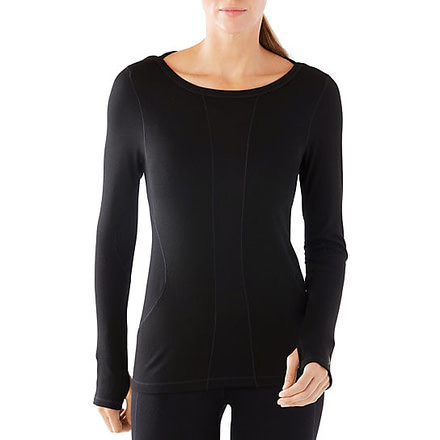 Smartwool PhD Light Long Sleeve, Black, Medium, SW015088001M