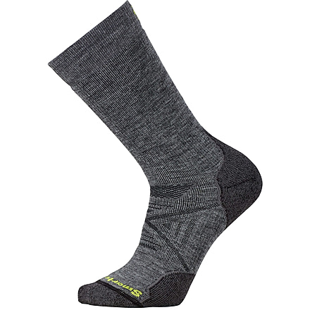 Smartwool PhD Nordic Medium Sock - Men's-Medium Gray-Large