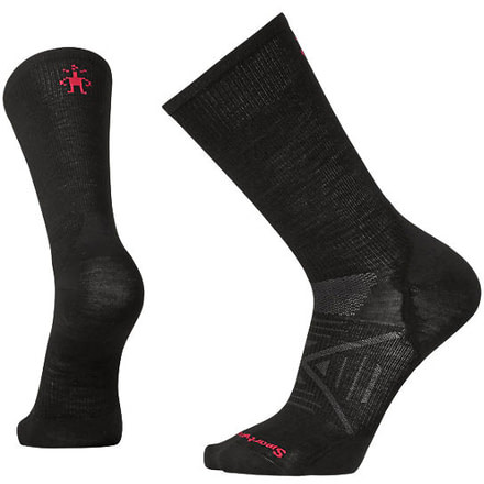 Smartwool PhD Nordic Ultra Light Sock - Men's-Black-Medium