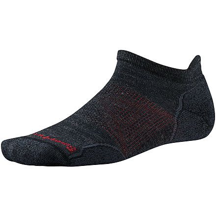 Smartwool PhD Outdoor Light Micro Sock - Men's-Charcoal-Large
