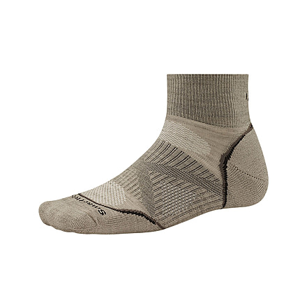 Smartwool PhD Outdoor Light Mini Sock - Mens-Oatmeal-Clearance-X-Large