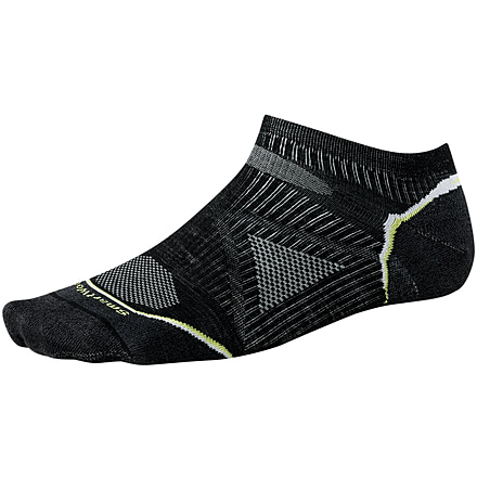 Smartwool PhD Outdoor Ultra Light Micro 3 Pack Socks - Men's-Black-Large