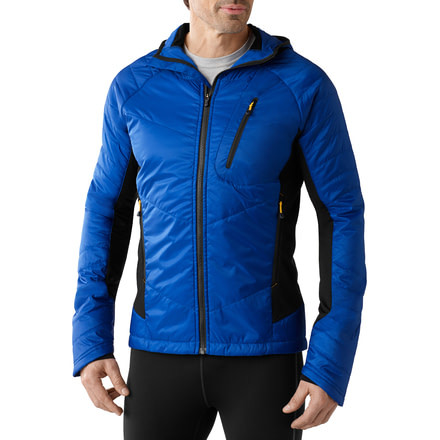 Smartwool PhD Propulsion 60 Hoody Sport  - Mens -Bright Blue-Large