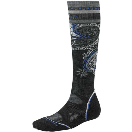 PhD Ski Light Sock - Womens-Charcoal-Small