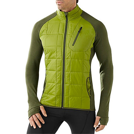 Smartwool PhD Smartloft Divide Full Zip Jacket - Men's-Pesto-X-Large