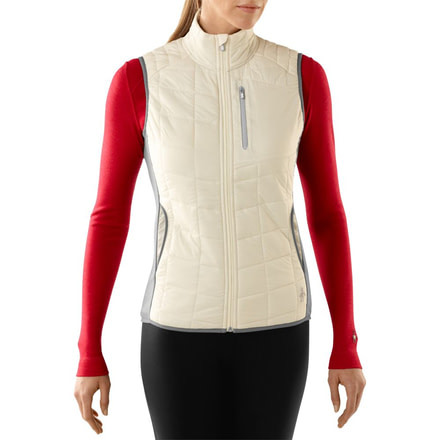 PhD Smartloft Divide Vest - Womens-Natural/Alloy-Large