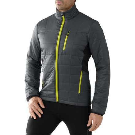 Smartwool PhD SmartLoft Full Zip Jacket - Men's-Graphite-Small