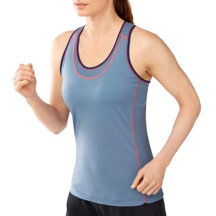 Smartwool PhD Ultra Light Tank - Womens, Blue Steel, Extra Large, SW0SO133474XL