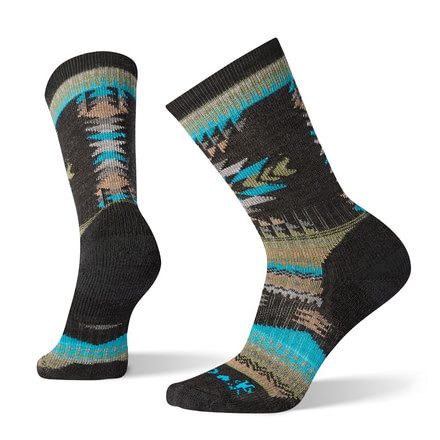 Smartwool Premium CHUP Prairie Lands Crew Socks - Mens, Charcoal, Large, SW003964003-L