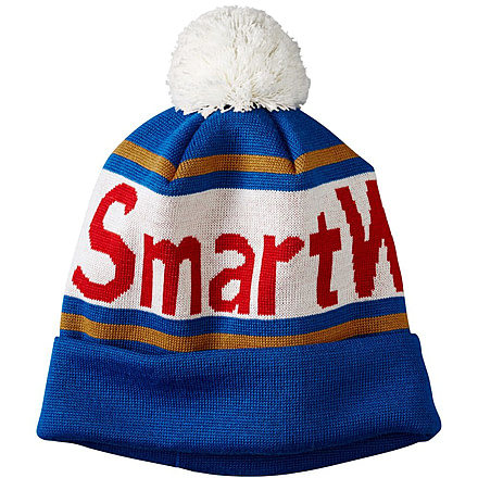 Smartwool Retro logo Beanie - Mens -Bright Blue