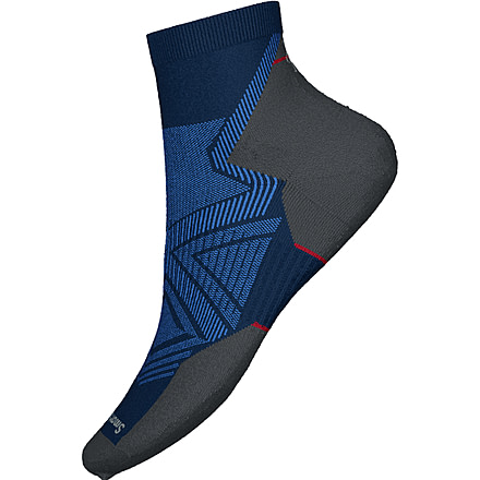Smartwool Run Targeted Cushion Ankle Socks - Unisex, Deep Navy, Medium, SW0016610921-M