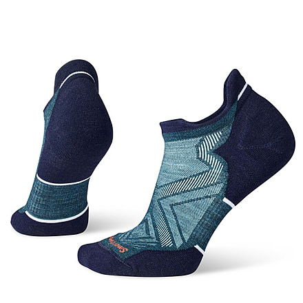 Smartwool Run Targeted Cushion Low Ankle Socks - Womens, Twilight Blue, Small, SW001671G74S