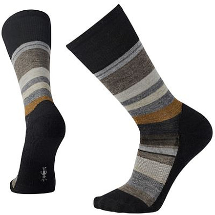Smartwool Saturnsphere  Sock - Men's, Black/White, X-Large SW0SW942960-XL