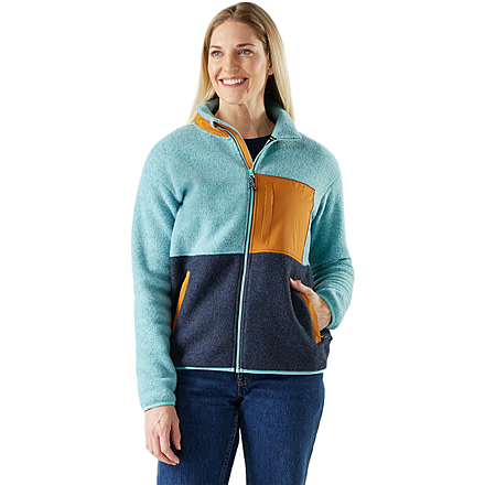 Smartwool Second Cut Fleece Jacket - Womens, Pacific Blue, Large, SW002966Q19100L000