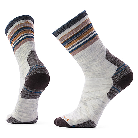 Smartwool Hike Targeted Cushion Striped Crew Socks - Mens