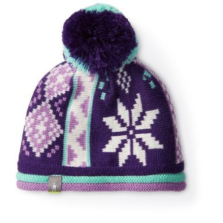 Smartwool Snowflake Beanie - Kids, Lilac, Small/Medium, SW018022703SM