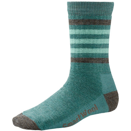 Smartwool Striped Hike Medium Crew Sock - Women's-Canton-Large