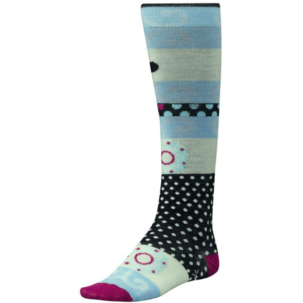 Smartwool Tap Dot Kneehigh Socks - Girl's-Black-Large