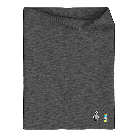 Smartwool Thermal Merino Reversible Neck Gaiter, Charcoal Heather, One Size, SW0170710101FM