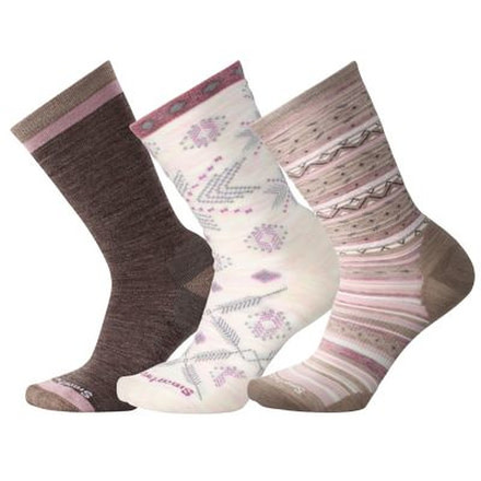 Smartwool Trio 1 Sock - Women's, Taupe, Medium SW003858236-M