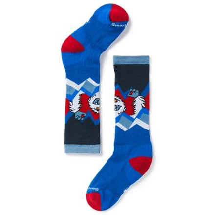 Smartwool Wintersport Yeti Sock - Kids, Bright Blue, Extra Small SW001080378-XS