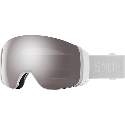 Smith 4D Mag Goggle, ChromaPop Sun Platinum Mirror, White Vapor, M007320OZ995T