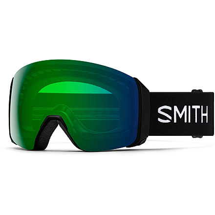 Smith 4D Mag XL Goggle, MAG Series, Black, ChromaPop Everyday Green Mirror Lens, M007830JX99XP