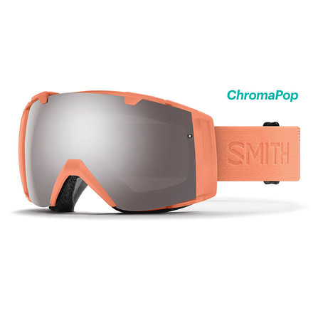 Smith I/O ChromaPop Goggles, Salmon Flood Frame / Chromapop Sun Platinum Mirror, II7CPPSFL19