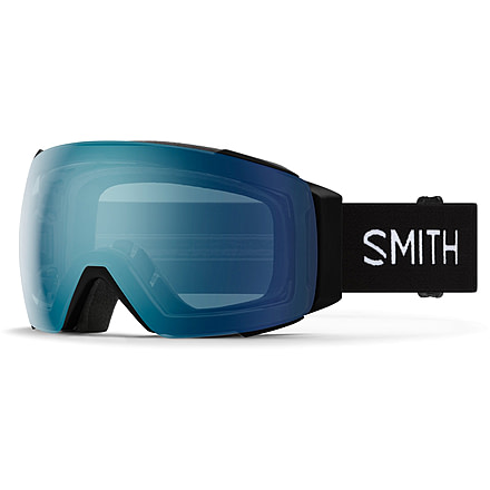 Smith I/O Mag Goggle, MAG Series, Black, ChromaPop Everyday Blue Mirror Lens, M004270JX994B