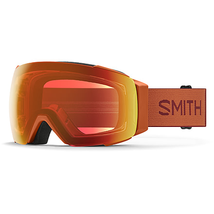 Smith I/O Mag Low Bridge Fit Googles, ChromaPop Everyday Red Mirror, Carnelian, M004320L099MP