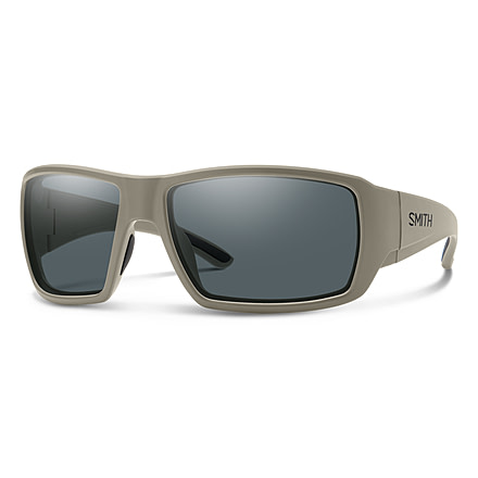 Smith Operators Choice Elite Sunglasses, Tan 499 Frame, Gray Lens, 203372YZ462IR