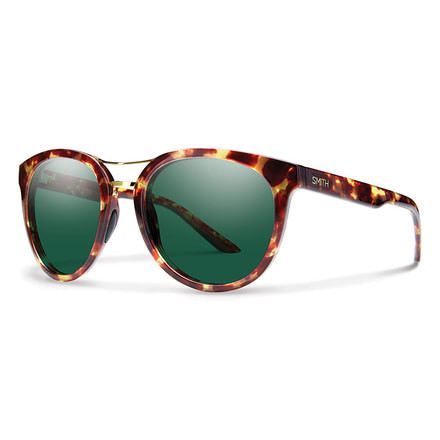 Smith Optics Bridgetown Sunglasses, Yellow Tortoise/Green, OSFA BNPCGRYT