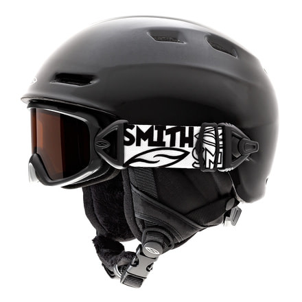 Smith Galaxy / Cosmos Helmet/Goggles, Black, RC36 Lens, Helmet Size, Youth HKT-CGBKY