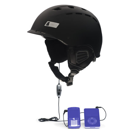 Smith Optics Hustle Snow Helmet - SkullCandy Audio Kit - Matte Black