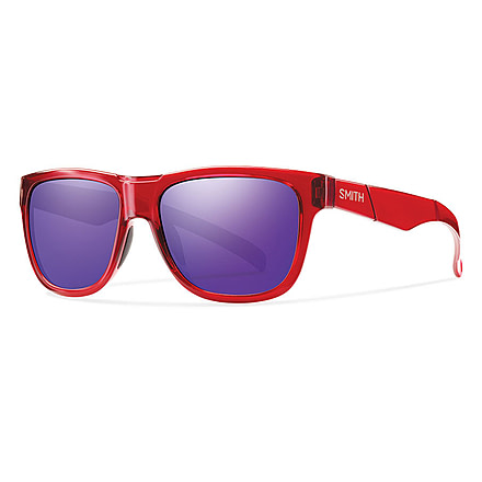 Lowdown Slim Sunglasses-Red-Purple Sol-X Carbonic