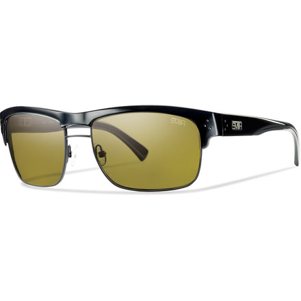 Smith Optics Scientist Sunglasses - Black Frame, Polarchromic Amber Lenses STGPPABBK