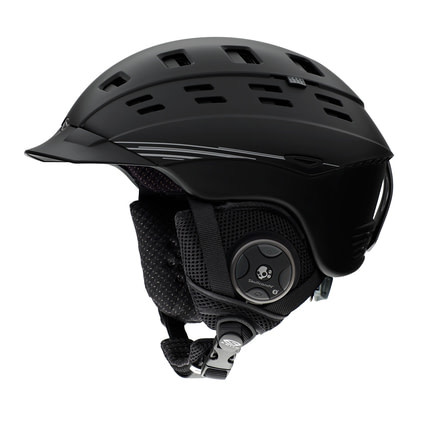 Smith Optics Variant Brim Snow Helmet w/ Bluetooth Audio Kit - Matte Black
