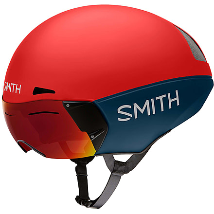 Smith Podium TT MIPS Bike Helmet, Matte Rise/Mediterranean, Medium, E0071604K5559