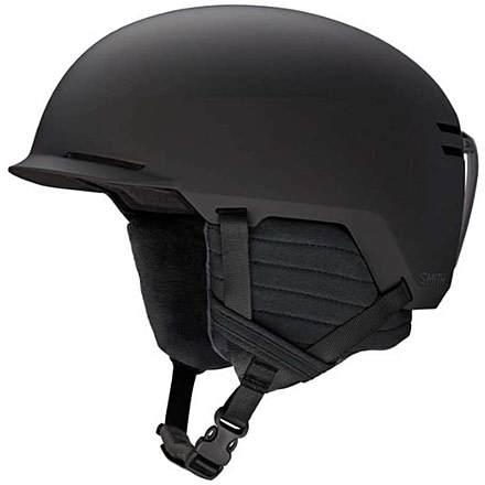 Smith Scout Round Contour Fit Helmet, Matte Black, Medium, E005069KS5963