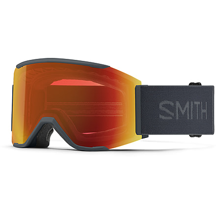 Smith Squad Mag Goggle, ChromaPop Everyday Red Mirror, Slate, M007560NT99MP