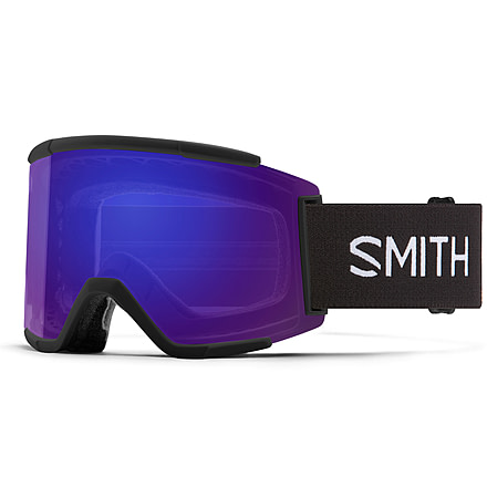 Smith Squad XL Goggle, ChromaPop Everyday Violet Mirror, Black, M006752QJ9941